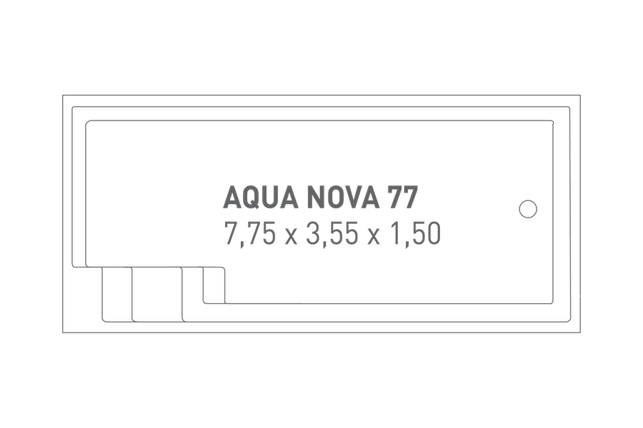 Compass Pools Aqua nova 77
